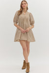 Stripe Seersucker Dress