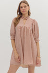 Stripe Seersucker Dress
