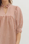 Stripe Seersucker Dress