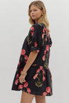 Midnight Blooms Dress