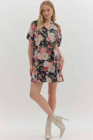 Garden Party Floral Mini Dress