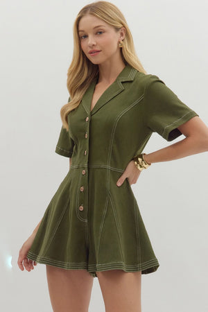 Entro Olive Romper