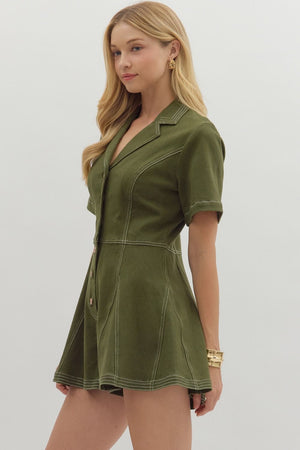 Entro Olive Romper