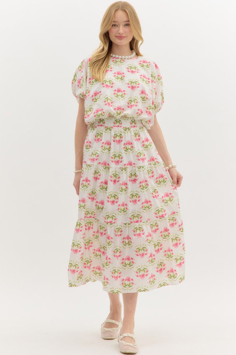 Floral Maxi Skirt