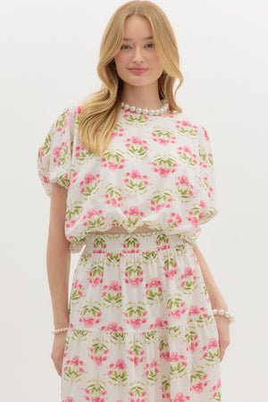 Floral Maxi Skirt