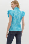 Sophia Floral Applique Blouse