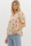 Anna Floral Print Blouse