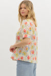 Anna Floral Print Blouse