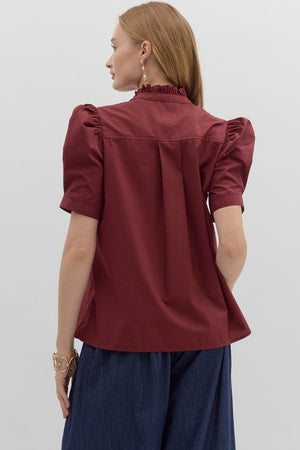 Classic Button Up Blouse