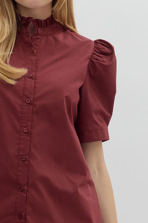 Classic Button Up Blouse