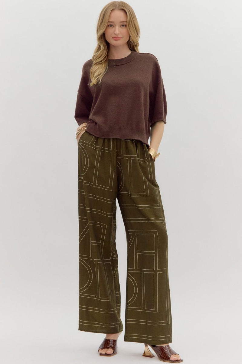 Emma wide sleeve pullover