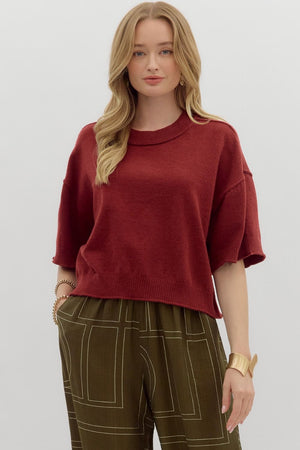 Emma wide sleeve pullover