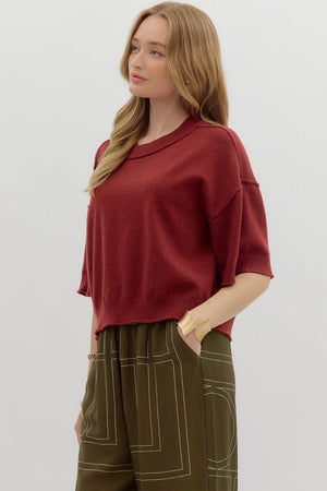 Emma wide sleeve pullover