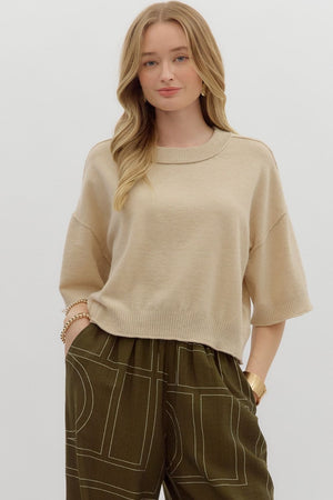 Emma wide sleeve pullover