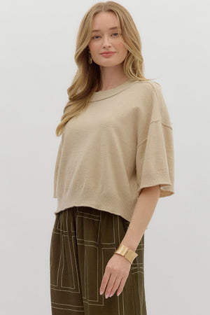 Emma wide sleeve pullover