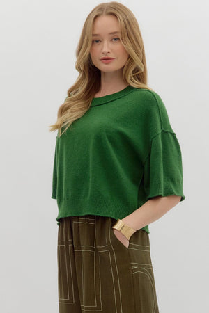 Emma wide sleeve pullover