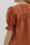Silvi Smocked Front Blouse