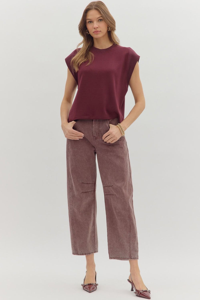 Bestselling Cap Sleeve Scuba Top