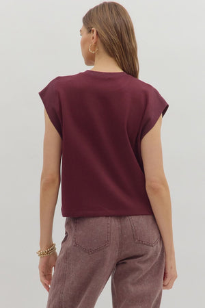 Bestselling Cap Sleeve Scuba Top