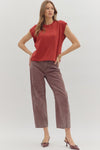Bestselling Cap Sleeve Scuba Top