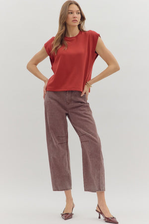 Bestselling Cap Sleeve Scuba Top