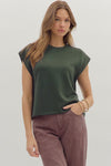 Bestselling Cap Sleeve Scuba Top