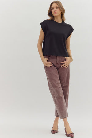 Bestselling Cap Sleeve Scuba Top