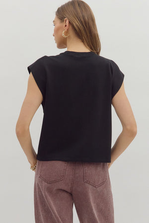 Bestselling Cap Sleeve Scuba Top