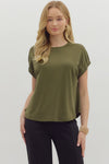 Macy Dressy Basic Blouse