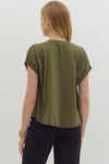 Macy Dressy Basic Blouse