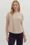 Macy Dressy Basic Blouse