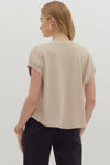 Macy Dressy Basic Blouse