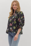 Botanical Blooms Blouse