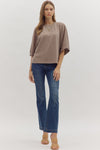 Scuba Bell Sleeve Top