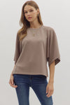 Scuba Bell Sleeve Top
