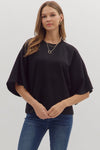 Scuba Bell Sleeve Top
