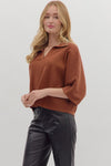 Bell Sleeve Vneck