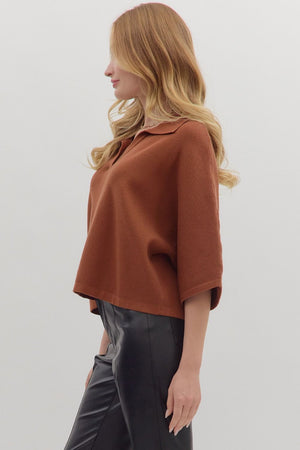 Bell Sleeve Vneck