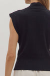Bestselling Solid Cap Sleeve Mock Neck