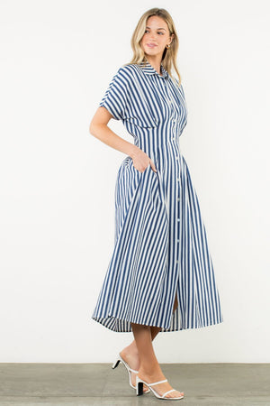 THML Blue Stripe Maxi