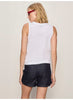 Sanctuary ALL SET BUTTON FRONT TANK White