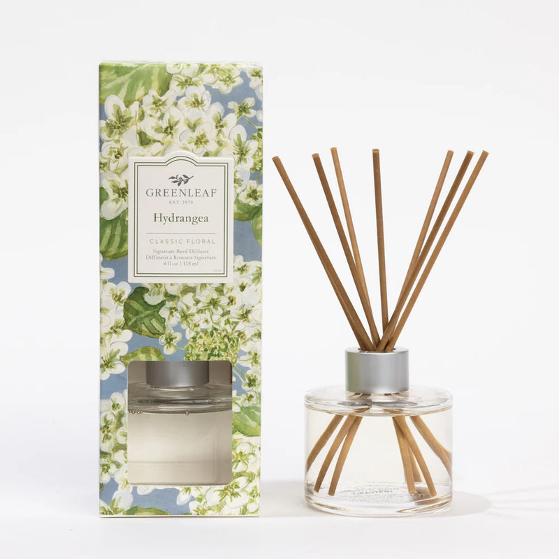 Greenleaf Reed Diffuser Hydrangea