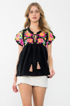 THML Eva Embroidered Blouse