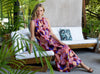 THML Back Tie Floral Midi