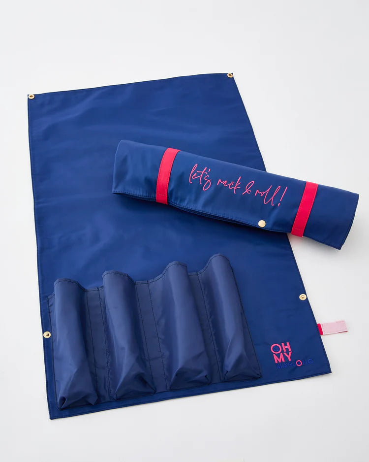 Navy Let's Rack & Roll Bag