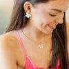 TS Pearl Bow Necklace