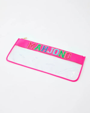 Pink Mahjong Tile Bag