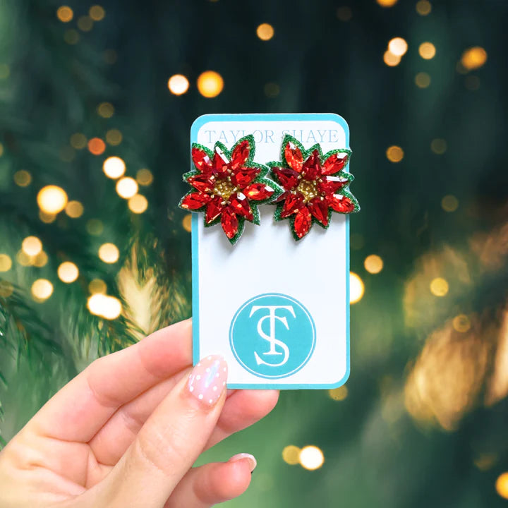 Taylor Shaye Poinsettia Stud