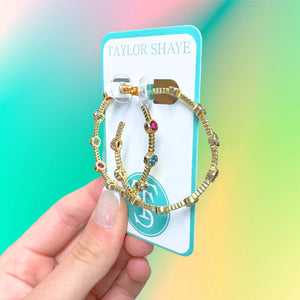 TS Rainbow Meghan Hoops