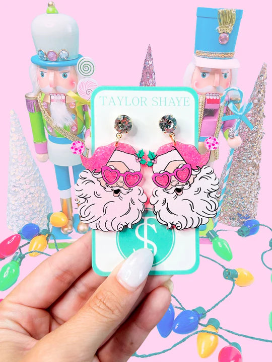 Taylor Shaye Santa at the Disco - Pink Glitter